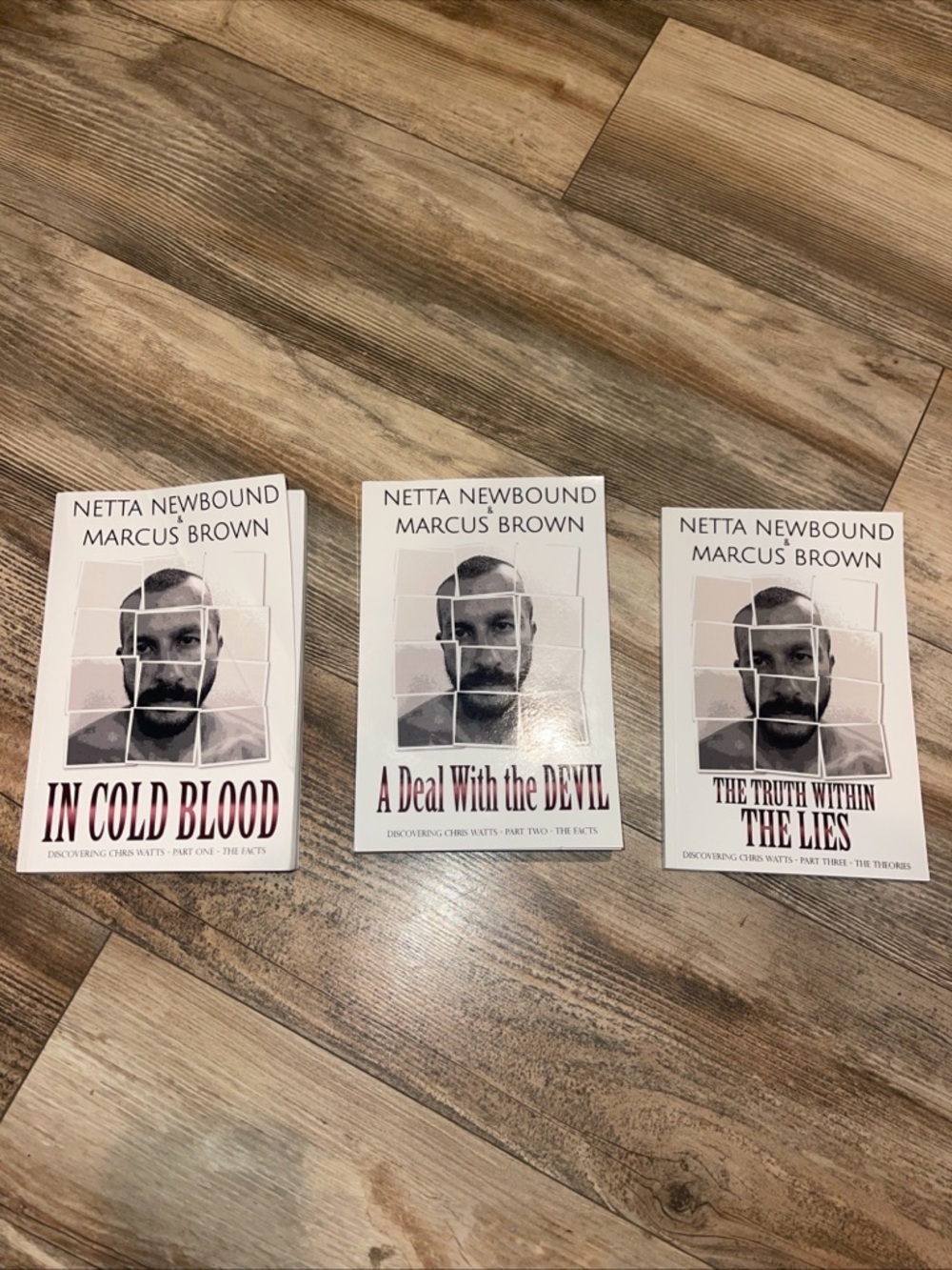 Discovering Chris Watts 3 Parts Series Paperback Book Set The Perfect Father HTF